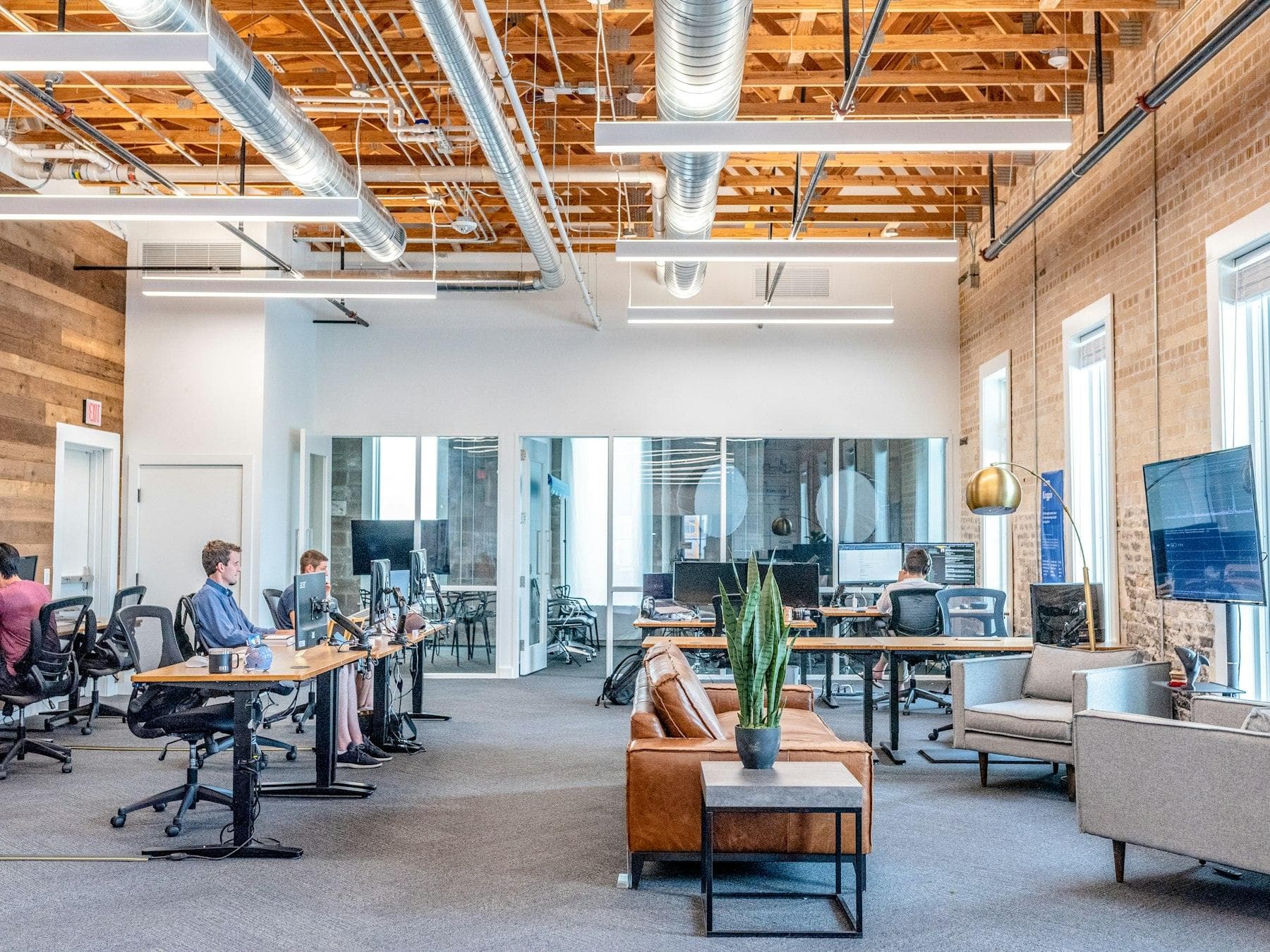 Bright open-plan engineering studio